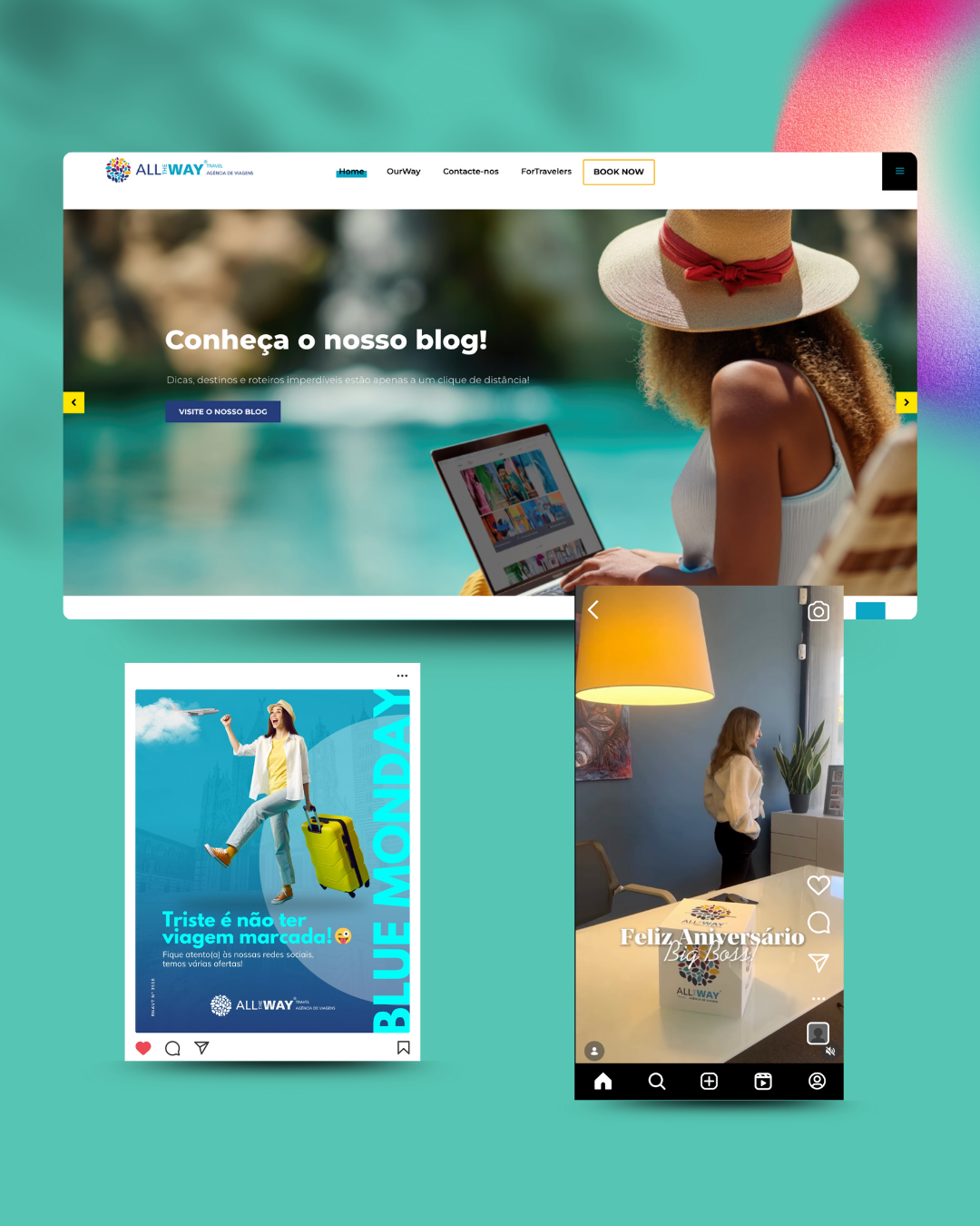 Web Site & Gestão de Redes Sociais